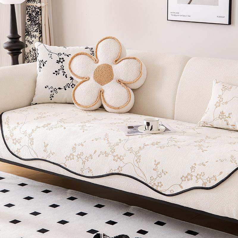 Диванная подушка специальной формы Four Seasons Universal Irregular Straight Row Tofu Block Диванная подушка Нескользящий Чехол для дивана Полотенце