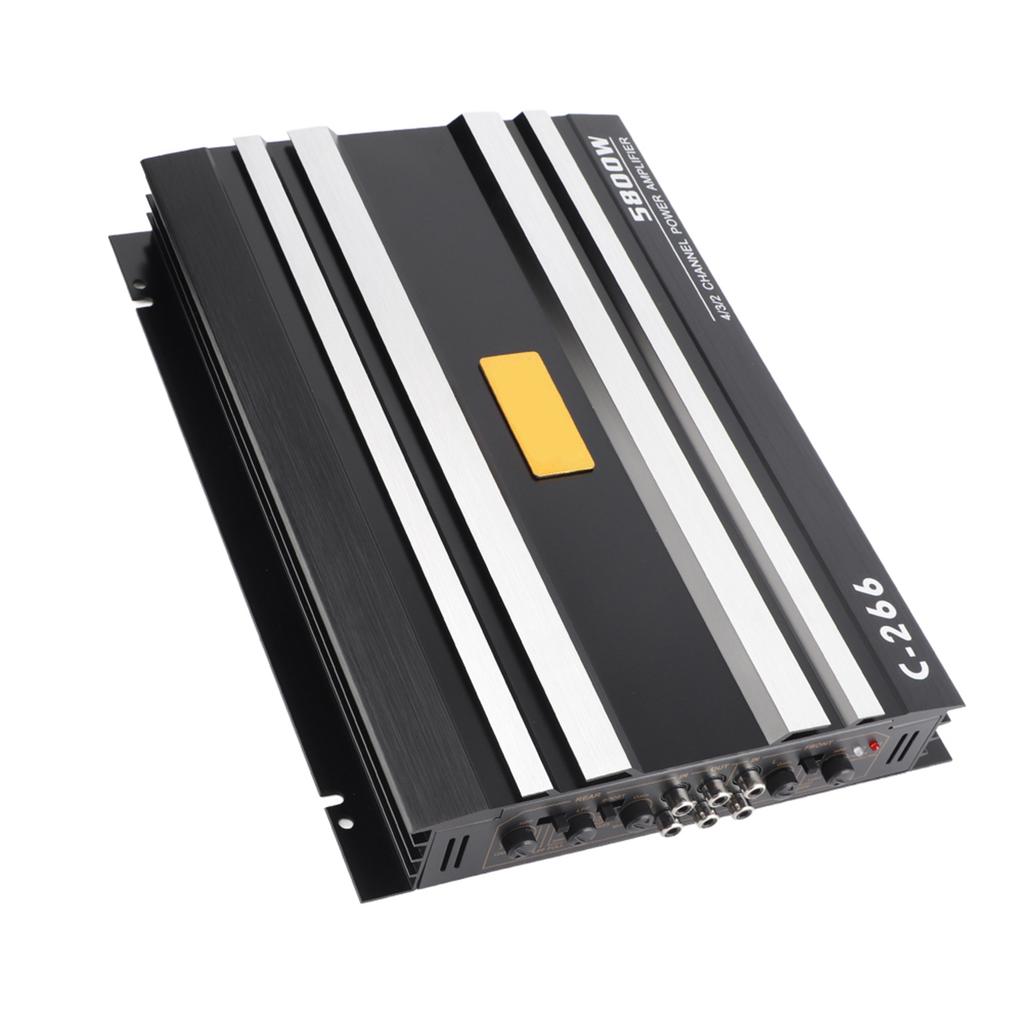 Автомобильный стереоусилитель звука, динамик, усилитель мощности, 12 В, 5800 Вт, универсальный для грузовиков