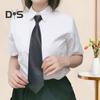 Women Neck Tie Zipper Closure Adjustable Easy Wear Necktie Business Wedding Party Formal Necktie Garment Accessories