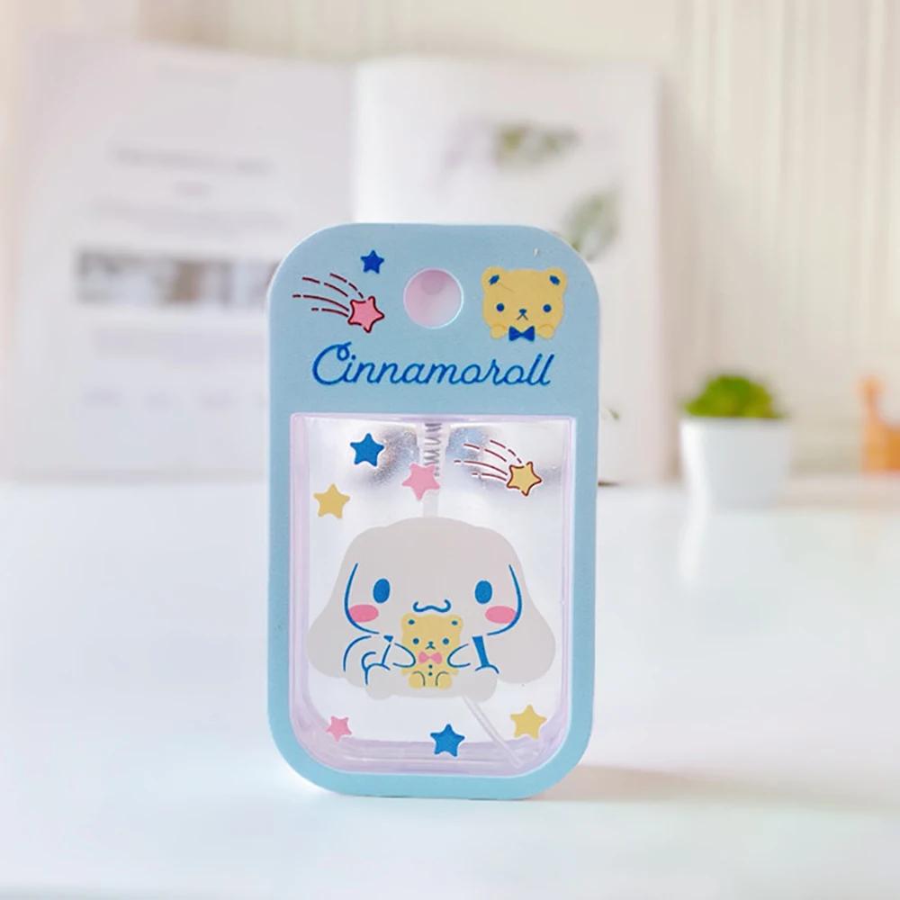 Sanrio Travel Perfume Bottle Refillable Melody Alcohol Bottle Cute Kuromi Cinnamon Roll Gift For Boys And Girls