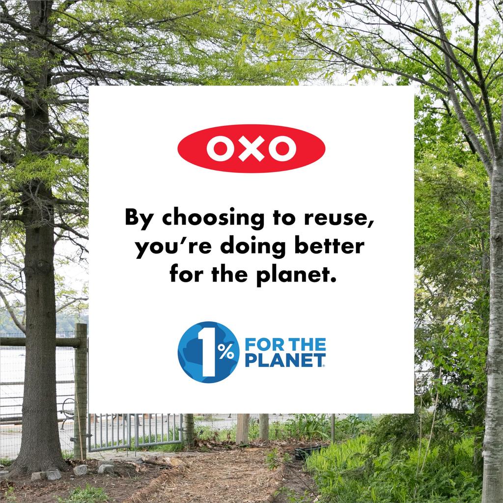 OXO Silicone Stand Bag S Food Storage Reusable Microwave Dishwasher Safe X Oatmeal 15.5 12.5cm