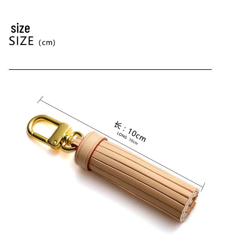 Кисточка из натуральной кожи - Высококачественный женский аксессуар для сумки из коровьей кожи первого слоя