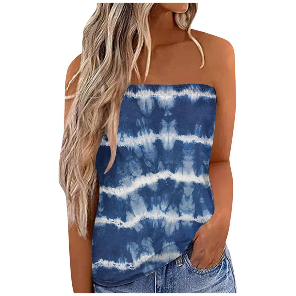 Женский летний сексуальный топ без рукавов с открытыми плечами, пляжный жилет без бретелек, рубашка-бандо, сексуальные топы с открытой спиной