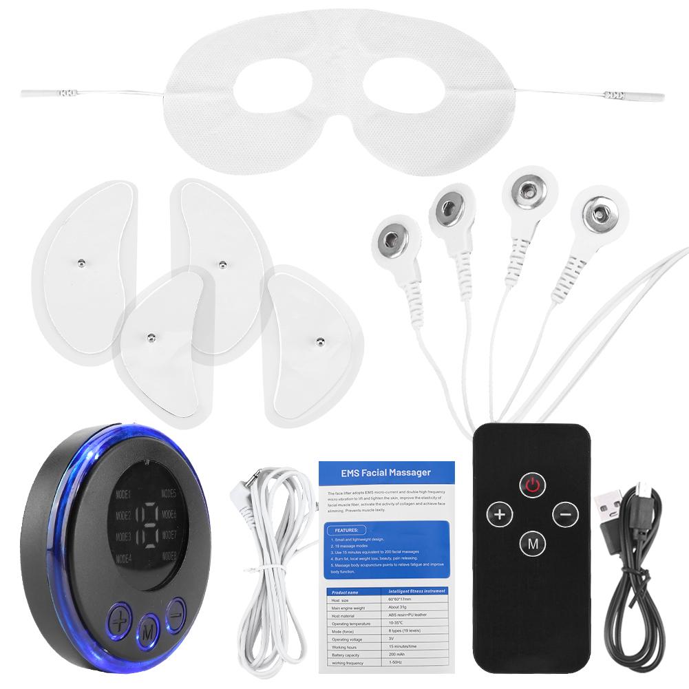 EMS Facial Massager Current Muscle Stimulator Anti-Wrinkle Face Tightening Tool Anti-Aging Beauty Device for Neck Face