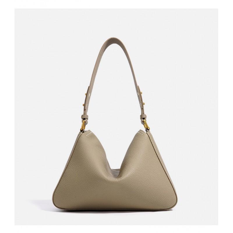 High End Versatile Simple Commuting Leather Women's Bag Shoulder Handbag Crossbody