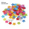 200pcs Assorted Colors Star Buttons Small Size Sewing Buttons Decorative Buttons  Sewing Decoration