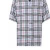 Burberry Рубашка в клетку с коротким рукавом 80258221