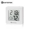 Ketotek Mini Digital Hygrometer Thermometer Indoor Hygrometer Gauge Sensor Humidity Meter Room LCD Thermometer Temperature