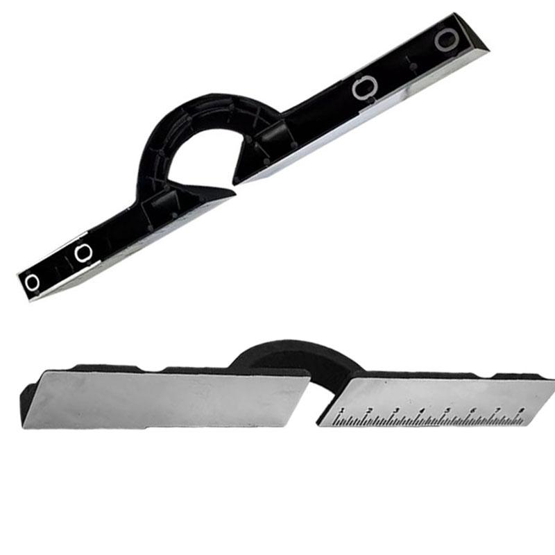 Aluminum Cast Iron Cutting Machine Baffle 450mm Total Length Designed for Stable Support During Precision Sawing