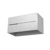 Kinkiet Lobo 2 G9 Szary Alu Sollux Sl.0529