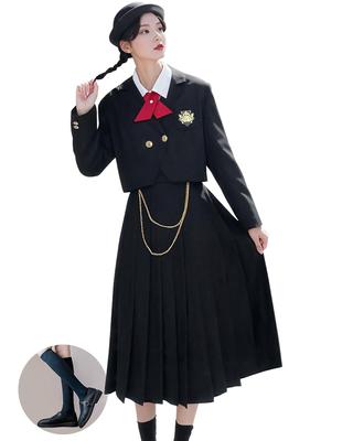 Униформа Mori Girl One Piece Lolita Косплей Старшеклассница Кроссдрессинг Лолита Одежда Большой размер One Piece JK Униформа Комплект Школьная форма Блузка