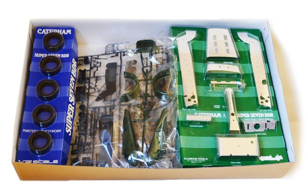 Tamiya Серия Masters Coachwork Caterham Super Seven Пластиковая модель 10201 1/12 №01