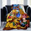 1 шт., Уютный домашний декор: Плед-диван Disney, идеально подходит для спальни, гостиной, путешествий, кемпинга
