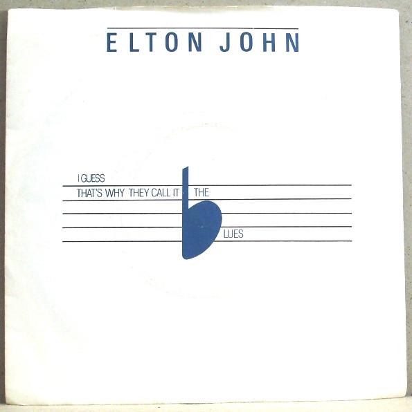 7-дюймовая пластинка ELTON JOHN I Guess Thats Why They Call It The XPRES91 ROCKET RECORD C 1983 UK Rock Б/у