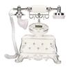 MS‑8320B European Vintage Telephone Classical LCD Display Caller ID Retro Telephone for Living Room