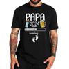 Papa 2024 T Shirt Funny Future Dad Beer Lovers Gift Tee Tops Unisex O-neck Oversized T-shirts