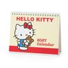 SANRIO Настольный календарь 2027 Хелло Китти с Rokuyo (традиционный японский календарь) и Фазы Луны, Настольный календарь 921238