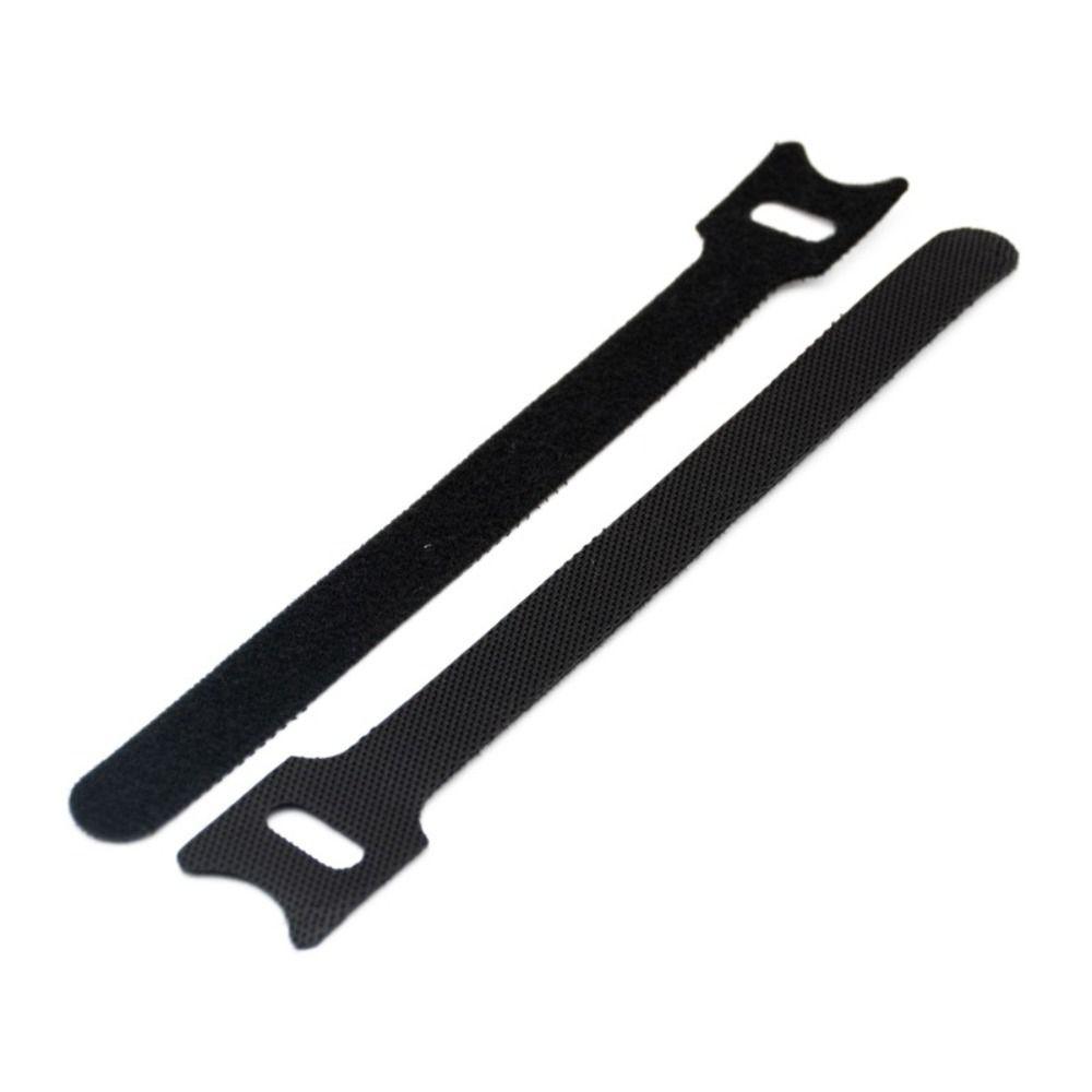 50 Pcs Hook Loop Nylon Fastening Cable Ties Straps Cable Management Audio Cables