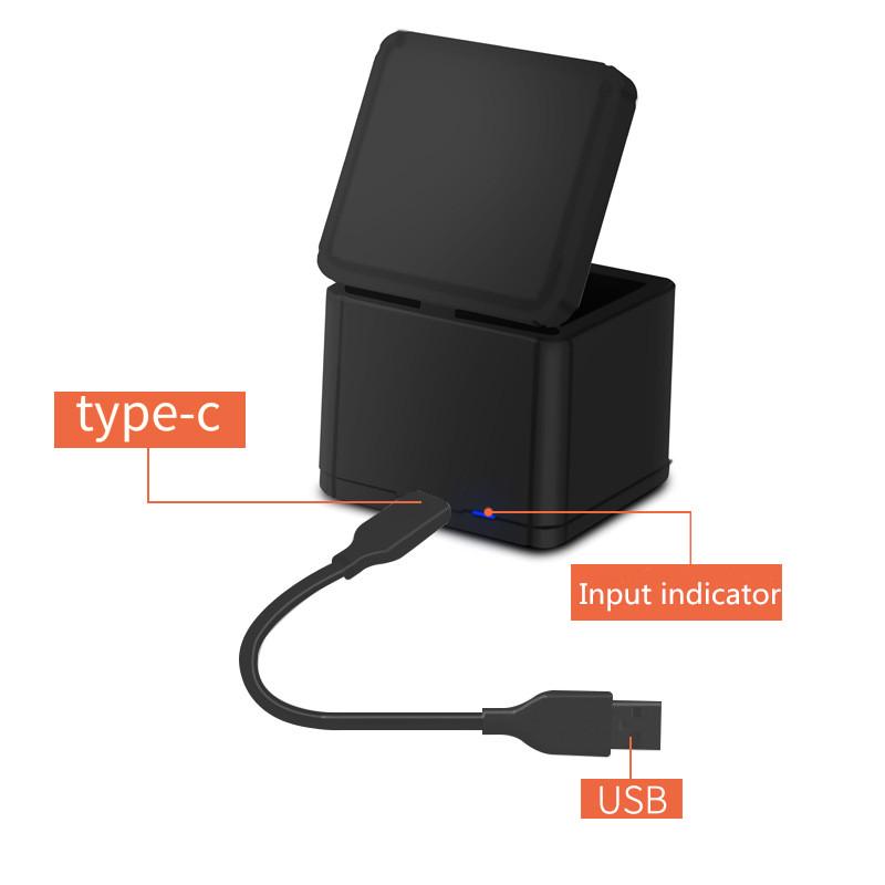 Зарядное устройство для быстрой зарядки QC3.0 зарядное устройство для аккумулятора спортивной камеры DJI OSMO ACTION