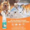 Pet Paw Cleaner Foam with Brush No Rinse Waterless Paw Wash for Dogs Cats