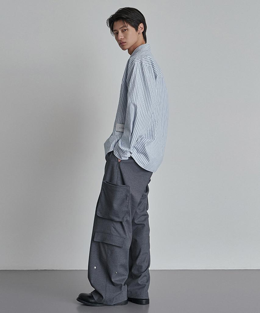 YIYAE Modular Detachable Cargo Slacks Gray