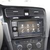 For Volkswagen Golf 7 VW Gti Mk7 2014- Car Accessories Interior Sticker Real Carbon Fiber Center Console GPS