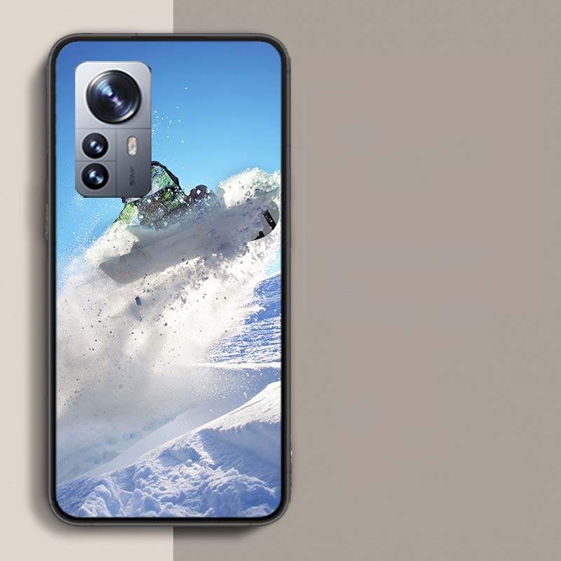 Экстремальный чехол для телефона Adventure Snowboarding для Xiaomi Mi 13 12T Poco F7 Pro 14 Ultra 15 Pro 12X 12 9 8 Lite 5G 11T 11i 10 10T