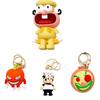Tower Pizza Keychain Pepper Chef Pendant Cartoon Characters Decoration Accessory