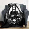 Custom 1pc Wednesday Returns: Season Blanket, Soft And Comfortable Blanket, Casual Warm, Camping Travel Blanket, Birthday Gift Q912197