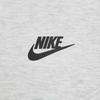 Nike Спортивная одежда, технический флис, повседневная мода, простая короткая толстовка с длинным рукавом и полумолнией, женская толстовка, светло-серая, разноцветная, черная HJ1032-013