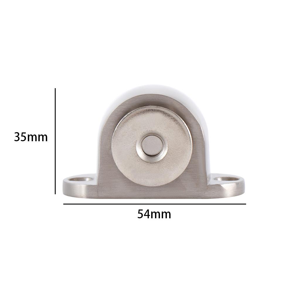 Satin Nickel Powerful Zinc Zinc Zinc Alloy Casting Door Stopper Magnetic Door Holders Door Stop