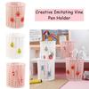 New Cartoon Student Stationery Desktop Organize Storage Tool Pen Holder Makeup Brush Storage