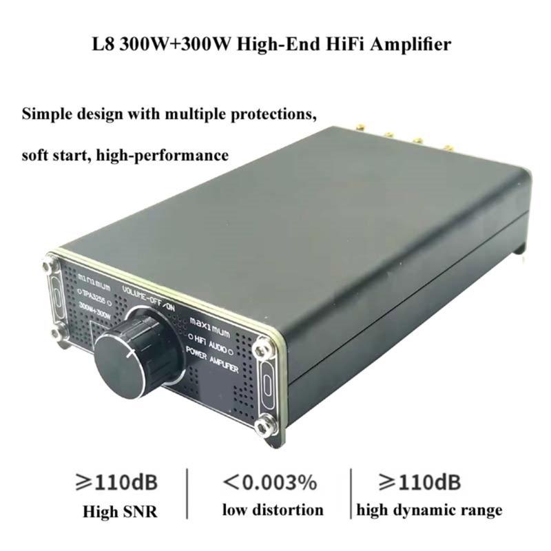 TPA3255 Усилитель мощности Двухканальный 300 Вт + 300 Вт HIFI Цифровой Стерео Звуковой Усилитель Домашний Автомобильный Радио Микрофон