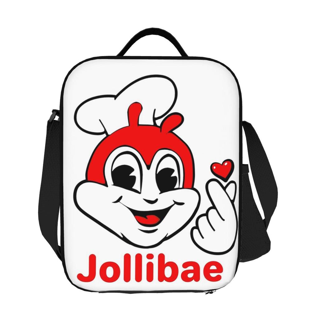 JOLLI BAE JOLLIBEE Insulated Lunch Bag for Women Children Portable Food Boxes Thermal Lunch Box Tote
