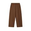 Original Fashion Classic Simple Solid Color Versatile Waterproof Loose Woven Casual Pants Women Pants Mulan-Brown F11W549801FBN
