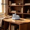 Sleeping Frenchie Sculpture French Bulldog Figurine, 3D Printed Small Dog Statue, Cute Collectibles for Enthusiasts Home, Office, Desktop, Car