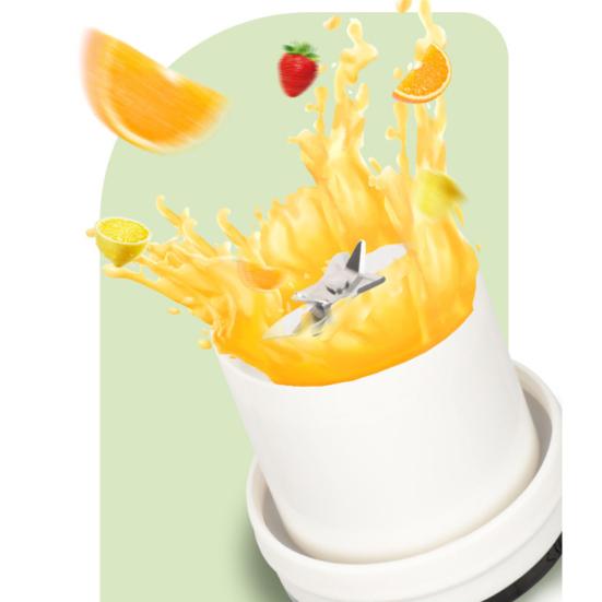 1 комплект, 800 мл, портативная соковыжималка, чашка пищевого качества, большая емкость, перезаряжаемый беспроводной электрический блендер, соковыжималка, кухонный инструмент