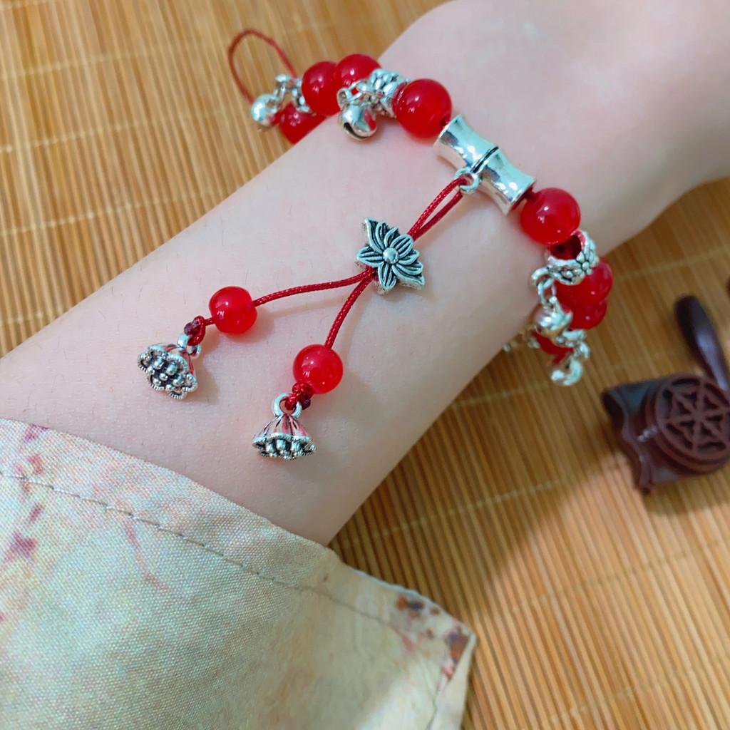 Style Vintage Alloy Plated Floral Bracelet Unique Geometric Hand Jewelry Women For