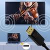 Logilink DisplayPort Cable, DP/M to HDMI-A/M, 4K/30 Hz, Black, 1 m