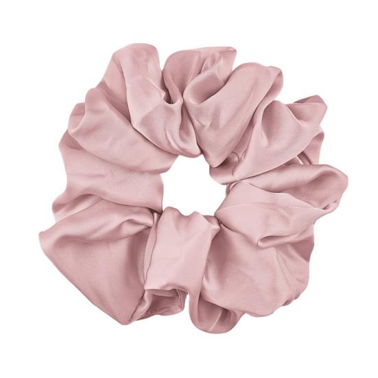 Гладкое атласное кольцо для волос для девочек, высокая эластичная резинка для волос в виде хвоста, большая эластичная лента, пучок для волос, хвостик