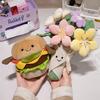Creative Hamburger Plush Doll Bouquet - Soothing Toy & Birthday Gift for Girls
