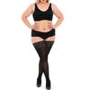 Plus Size Lace Thigh High Stockings Sheer Extra Large Size Lace Stockings for Women