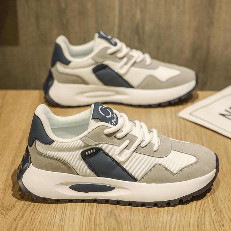 Мужская обувь на платформе, кроссовки "папины", новая обувь на все четыре сезона, молодежная спортивная повседневная обувь, дышащая обувь "Форрест Гамп"