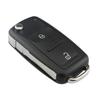 Cars Auto Parts Shell Key for Case Flip Golf Polo Passat Seat Remote 2 Folding Buttons Skoda