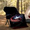 Columbus Blue Jackets Logo Blanket Flannel Throw for Sofa, Indoor, Camping, Living Room, Office, Chair, And Bed Soft Birthday Gift