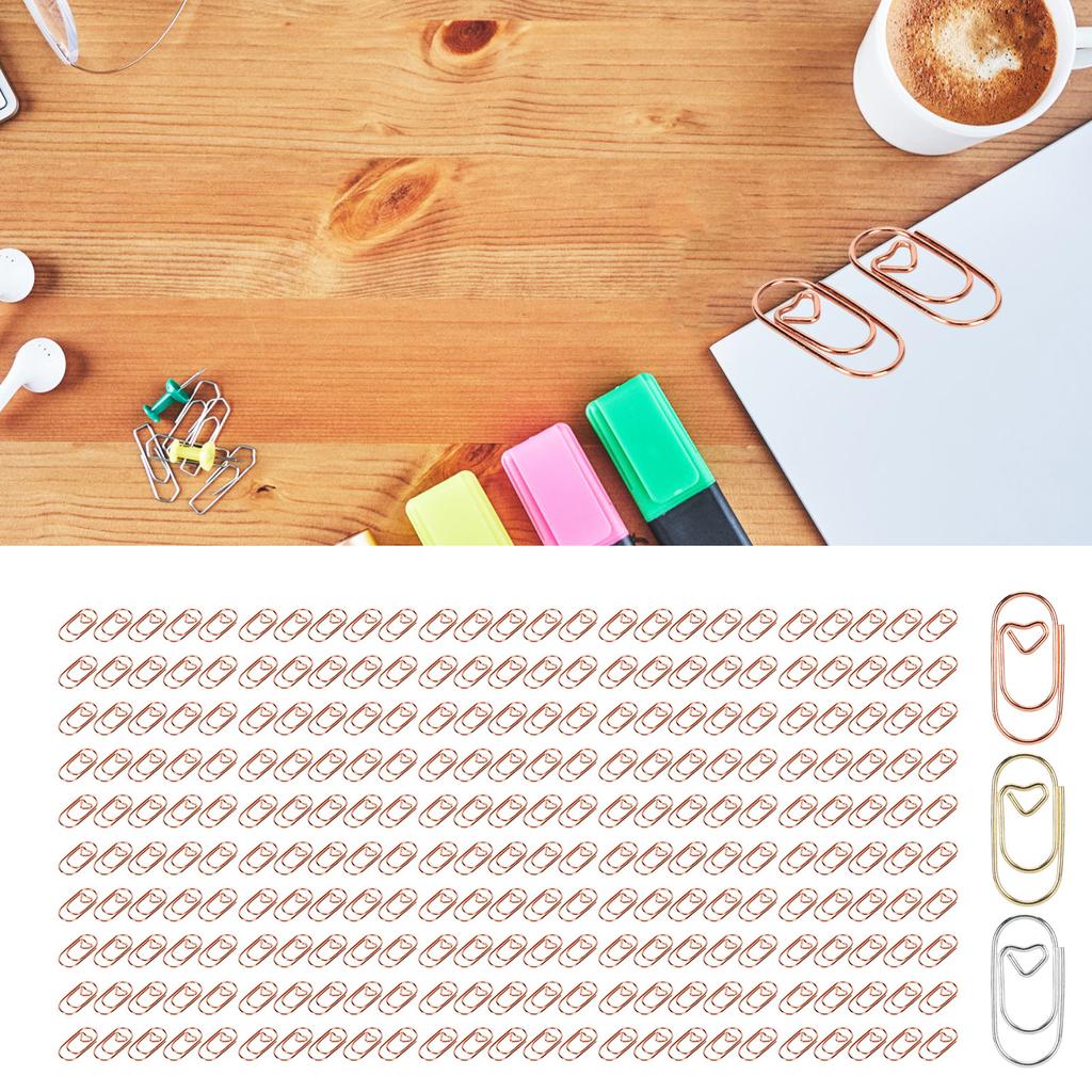 250 шт. необычные скрепки в форме сердца, маленькие, покрытые пластиком, проволочные, широко используемые, милые скрепки для дома