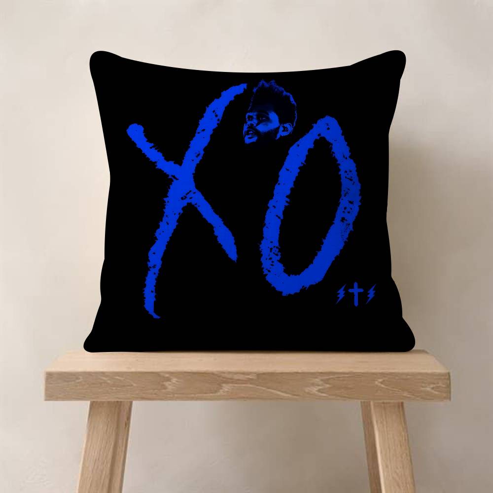 Rapper The Wweeknd X O album Cushion Cover Pillowcase Upholstery Sofa Throw Pillow Home Decor Pillowcas