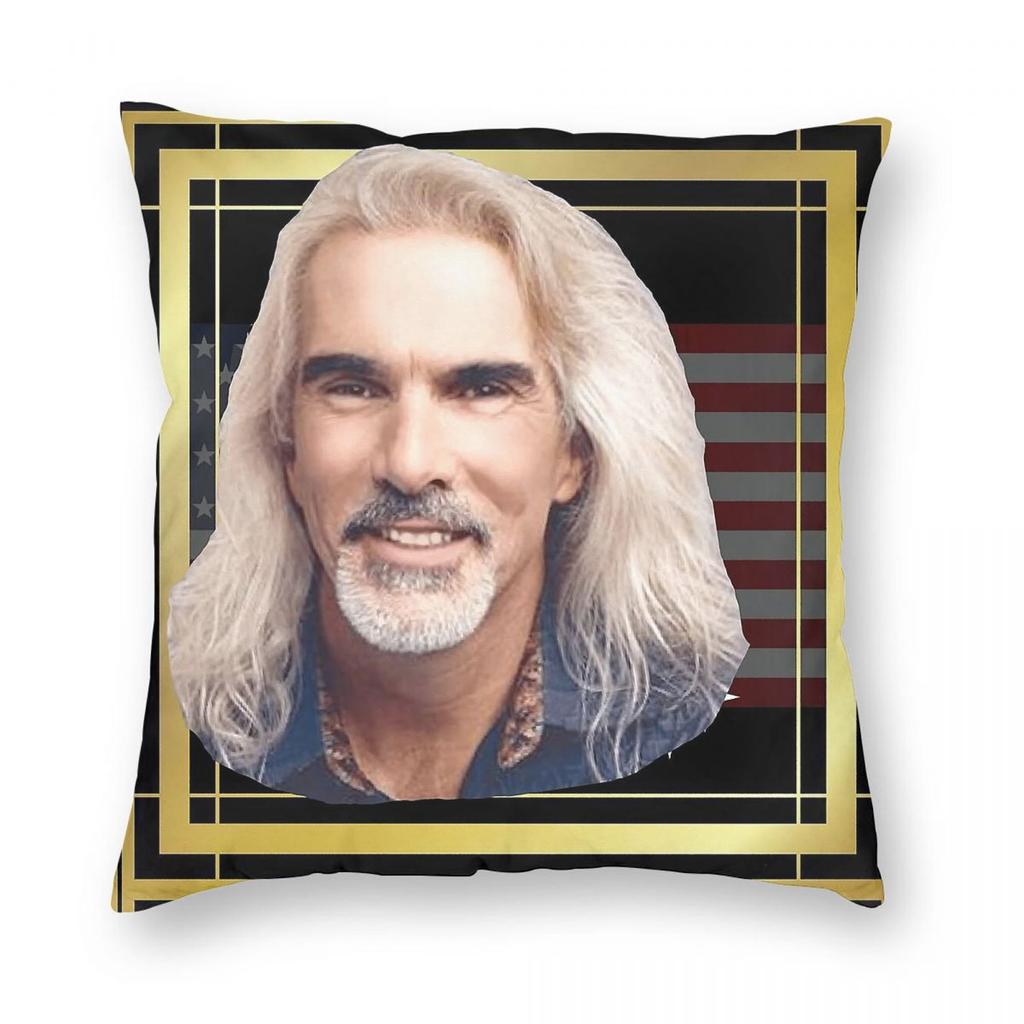 Guy Penrod Gaither Vocal Band Square Pillowcase Polyester Linen Velvet Pattern Zip Decor Bed Cushion Cover