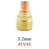 Корпус цангового зажима для газовой линзы для сварочной горелки TIG 45V42 45V43 45V44 45V45 для WP9 20 25