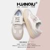 Global Original Board Shoes Women's ZHQ5859 Spring New Versatile Women's Shoes Casual Fashion Platform White Shoes Women